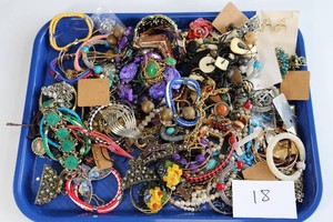 Large Lot of Vintage Costume Jewelry