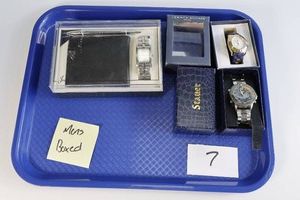 Mens Boxed Watch Lot - Stauer, Tommy Hilfiger, Jean Marc