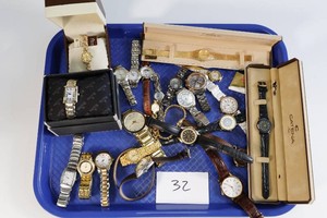 Better Estate Watch Lot - Bulova, Anne Klein, Pierre Cardin, Dufonte, Gruen, Hamlin