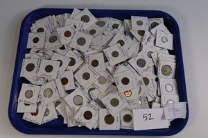 3 Pounds of Foreign Coins in Coin Holders