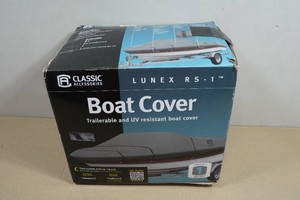 Trailerable and UV Resistant Boat Cover - Lunex RS-1