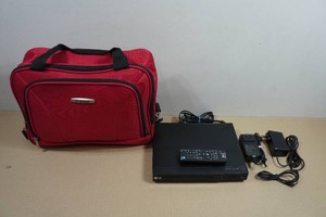 LG Portable DVD Player with Cords and Case