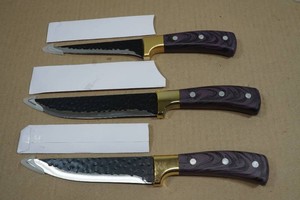 Set of 3 Carbon Steel Knives