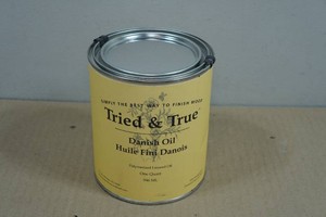 1 Quart Tried & True Danish Oil