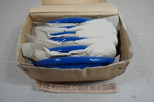6 Royal Blue Casserole Dishes