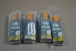 4 Microwave Ready Popcorn on the Cob