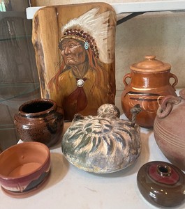 American Southwest Decor Myrtlewood Chief Art