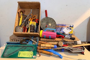 Misc. Camping and Tool Lot