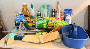 Large Lot of Home Repair and Cleaning Misc