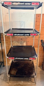 Vintage Coke Refreshment Center Display