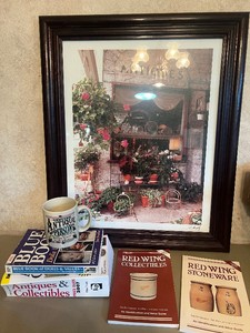 Framed Art Antiques and Collectors Info Books