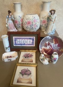 Victorian Charm Lot Floral Decor