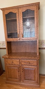 Two Piece China Hutch