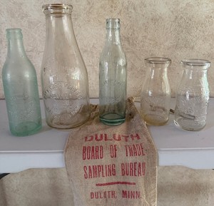 Duluth Minnesota Collectibles Lot Vintage Bottles ETC