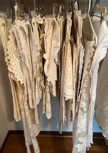 Large Lot of Lace Pattern Tablecovers