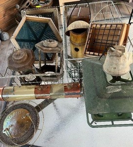 12 Plus Piece Bird Feeder Lot No No Feeder