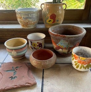 American Southwest Style Patio and Garden Lot