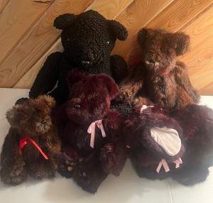 Handmade Fur Coat Bears