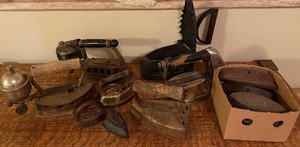 Large Lot of Vintage Cast Irons