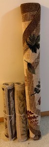 Lot of 3 Neutral Rugs