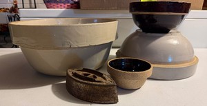 Pottery Crock Bowls