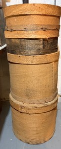 Four Vintage Cheese Boxes - One Marked 1927