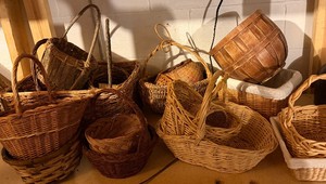 Large Lot of Wicker Baskets