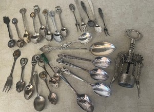 Lot of Souvenir Spoons