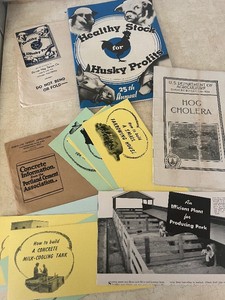 Vintage Antique Stock Agricultural Ephemera Items