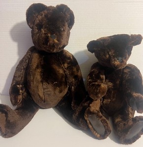 Antique Jointed Fur Teddy Bears
