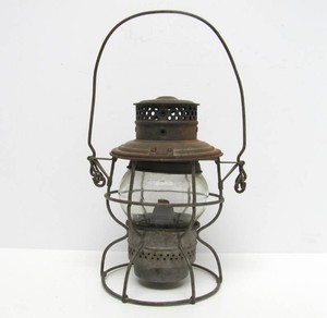Antique Northern Pacific Railroad Lantern