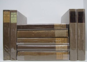 Wonderful Complete VintageAntique Hand Numbered RACING IN AMERICA Horse Racing Book Set&nbsp