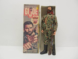Original Vintage GI JOE 1960s-70s Action Figure wOriginal Box
