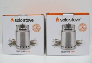 Pair of SOLO Titan Smokeless Stoves&nbsp
