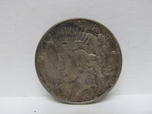 1922 US Liberty Silver One Dollar Coin