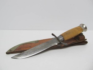 Old Vintage Broderna Jonsson - Mora Sweden Fixed Blade Knife wSheath