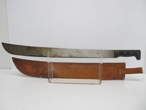Large 29 Collins &amp Co Machete wSheath