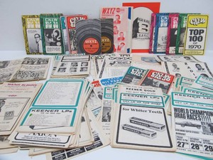 HUGE Collection of Vintage 1960s Top Music Charts - Music Guides&nbsp