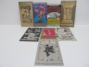 Great Lot of Original Vintage 1960s Rock &amp Roll Show  Large Size Concert Postcards&nbsp