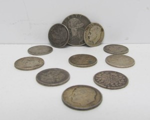 Group of Vintage US Silver Coins