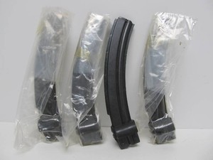 Lot of 4 New Metal Rifle Magazines  Banana Clips