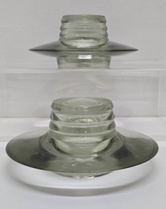 2 High End TOM DIXON Glass Light Fixture Shades