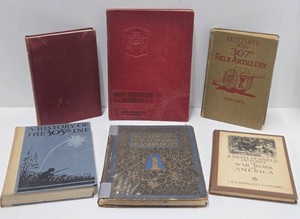 Group of Old Vintage WW2 era Military Hardcover Books