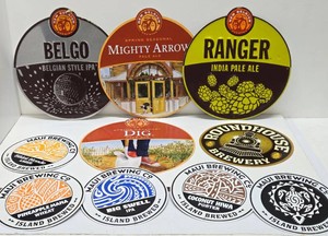 Large Lot of Metal Advertising Beer  Bar Signs #3