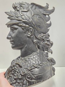 Great Looking Vintage Cast Metal 3D Wall Sculpture&nbsp