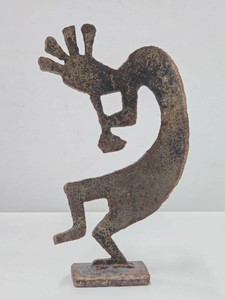 Torch Cut Heavy Iron or Steel Kokopelli Figure