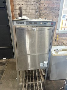 Champion commercial dishwasher