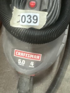 Craftsman 5hp wet vac