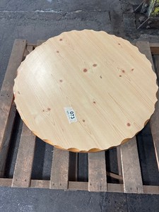 Wood top table