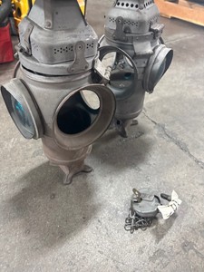Adlake non-sweating railroad lamps